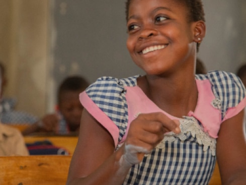 IAP Modal Kids - Content Girl In Classroom IAP Modal Kids - Content Girl In Classroom